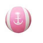 Picture of Beach ball in pink and creme color 60cm