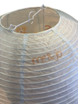 Picture of Rispapir lampe med kæledyr